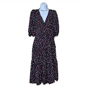 Kate Spade Glimmer Dot Wrap Dress (size s)